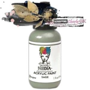 Dina Wakley Media Acrylic Paint 1oz - Sage