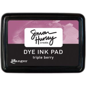 Simon Hurley create. Dye Ink Pad -Triple Berry