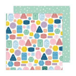 Maggie Holmes Round Trip Double-Sided Cardstock 12"X12" - Passport