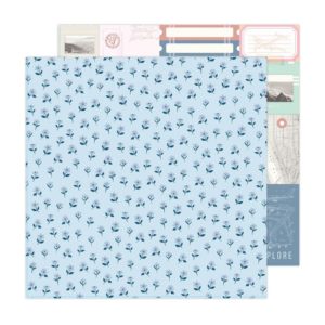 Maggie Holmes Round Trip Double-Sided Cardstock 12"X12" - Caravan