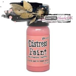 Tim Holtz Distress Paint Flip Top 1oz - Saltwater Taffy