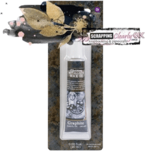 Finnabair Art Alchemy Metallique Wax .68 Fluid Ounce - Graphite