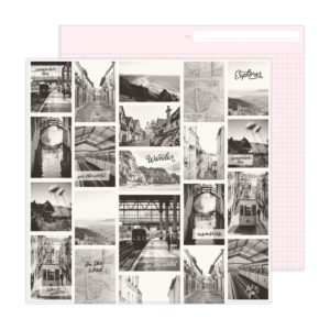 Maggie Holmes Round Trip Double-Sided Cardstock 12"X12" - Snapshot