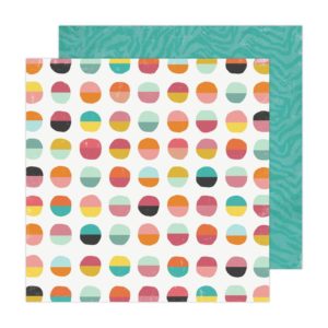 Heidi Swapp Sun Chaser Double-Sided Cardstock 12"X12" - Playful