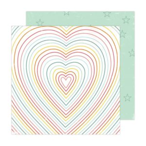 Heidi Swapp Sun Chaser Double-Sided Cardstock 12"X12" - Radiance