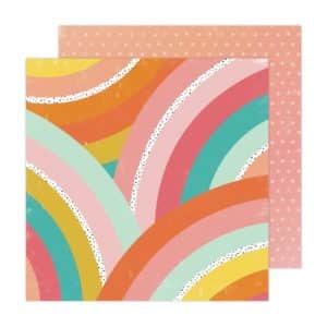 Heidi Swapp Sun Chaser Double-Sided Cardstock 12"X12" - Dreamer