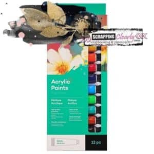 Mont Marte Acrylic Paints 12pc x 12ml