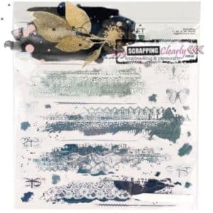 Spectrum Sherbet Rub-Ons 12"X12" 1/Sheet - Tidal Wave