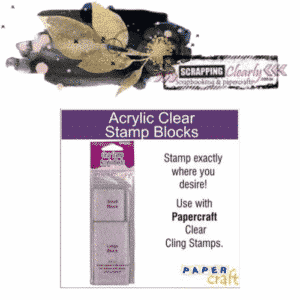 Papercraft Clear Stamp Acrylic Blocks (2 pcs)