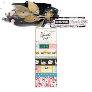 Maggie Holmes Round Trip Washi Tape 7/Pkg
