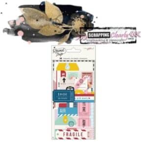 Maggie Holmes Round Trip Ephemera Cardstock Die-Cuts 50/Pkg