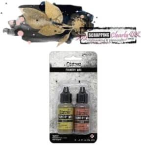 Tim Holtz Distress Foundry Wax Kit -Gilded/Mined