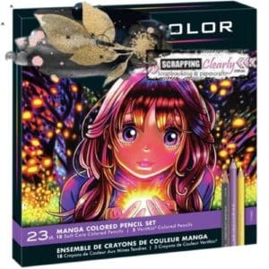 Prismacolor Premier Manga Colored Pencils 23/Pkg
