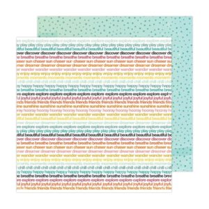 Heidi Swapp Sun Chaser Double-Sided Cardstock 12"X12" - Moments