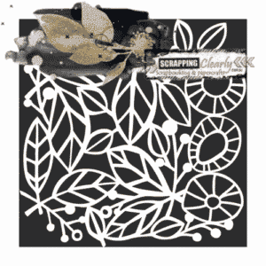 The Crafter's Workshop - 6 x 6 Stencils - Leafy Collage