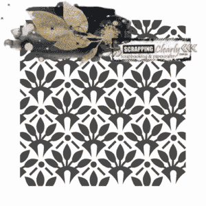 The Crafter's Workshop - 6 x 6 Stencils - Leafy Fans