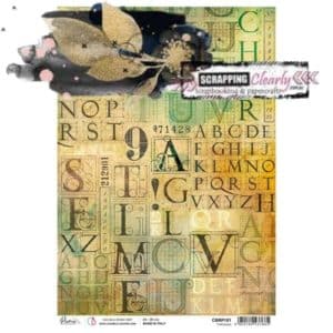 Ciao Bella Rice Paper Sheet A4 - Typefaces