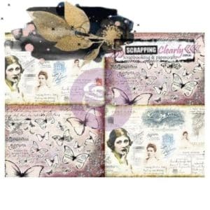 Finnabair Mixed Media Tissue Paper 27.5"X19.7" 6/Pkg - LADIES WORLD