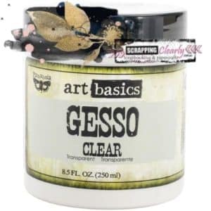 Finnabair Art Basics Clear Gesso 8.5oz Jar