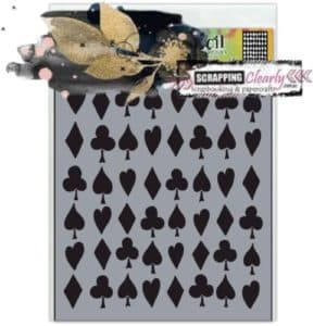 Dyan Reaveley's Dylusions Stencils 9"X12" - Suits You Sir