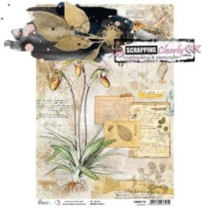 Ciao Bella Rice Paper Sheet A4 - Botanical