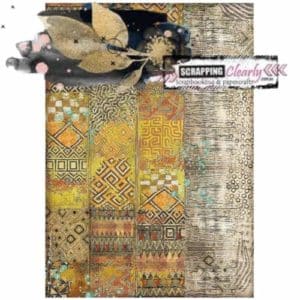 Stamperia Rice Paper Sheet A4 - Savana