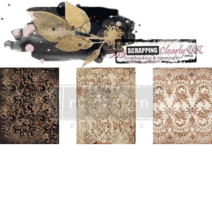 Prima Marketing Re-Design Decor Transfers 8.5"X11" 3/Sheets - Delicate Lace