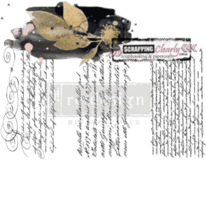 Prima Marketing Re-Design Decor Transfers 6"X12" 3/Sheets -  Secret Letter