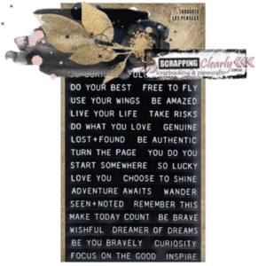 Idea-Ology Sentiments Label Stickers 64/Pkg - Label Sticker Thoughts