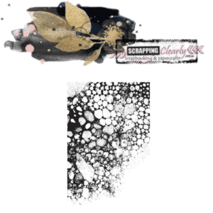 Tim Holtz Cling Stamps 7"X8.5 - Bubbles