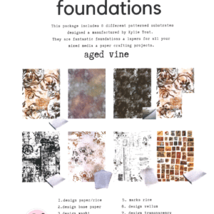LUCKYfindings Foundations - aged vine