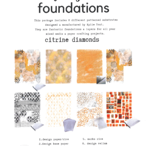 LUCKYfindings Foundations - citrine diamonds