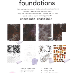 LUCKYfindings Foundations - chocolate chatelain