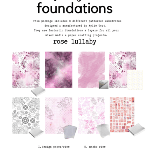 LUCKYfinding Foundations - rose lullaby