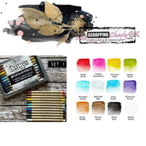 Tim Holtz Distress Watercolor Pencils 12/Pkg - Set 1