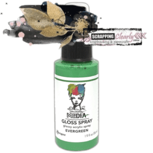 Dina Wakley Media Gloss Sprays 2oz - Evergreen