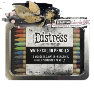 Tim Holtz Distress Watercolor Pencils 12/Pkg - Set 2
