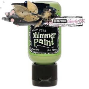 Dylusions Shimmer Paint Mushy Peas