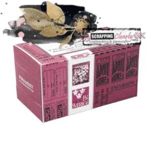 49 And Market Vintage Bits Ticket Essentials - Plum