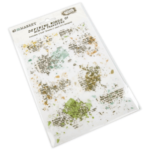 49 And Market Essential Rub-Ons 6"X8" 2/Sheets -Defining Words 01