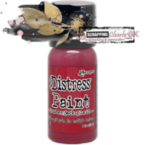 Tim Holtz Distress Paint Flip Top 1oz - Lumberjack Plaid