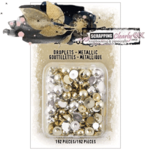 Tim Holtz Idea-Ology - Droplets 192 pack Metallic
