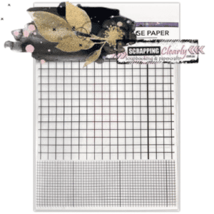 Dina Wakley Media Collage Tissue Paper 7.5"X10" 20/Pkg - Grids