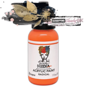 Dina Wakley Media Acrylic Paint 1oz - Radical