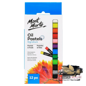 Mont Marte Oil Pastels 12pc