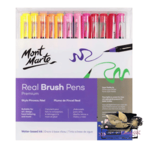 Mont Marte Premium Real Brush Pens 36pc