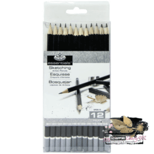 Royal and Langnickel Essentials - Artist Sketching Pencils 12 pack