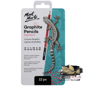 MONT MARTE GRAPHITE PENCILS 12PC
