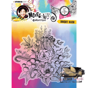 Art By Marlene Mixed-Up Clear Stamps - Bouquet Blush