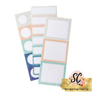 Heidi Swapp Set Sail Label Stickers 60/Pkg